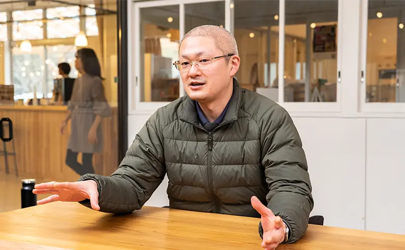 神山町総務課 平嶋 基曜氏の写真