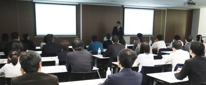 業務可視化から始まる、実践! RPA導入事例セミナーの様子(2018年11月14日開催)