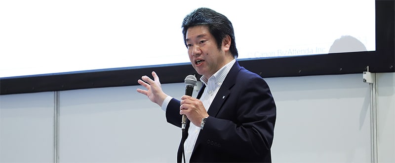 NIKKEI Smart Work HumanCapital2019 出展の様子(2019年5月29日~31日開催)