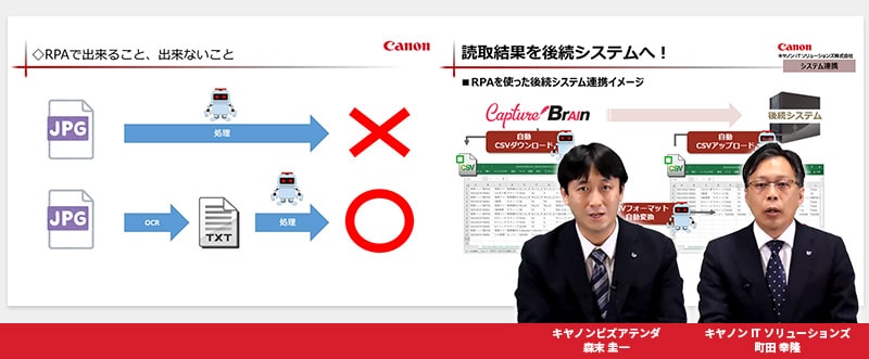 RPAの弱点を克服！自動化領域を拡大するAI OCR×RPAの活用方法セミナー の様子（2021年6月24日開催）